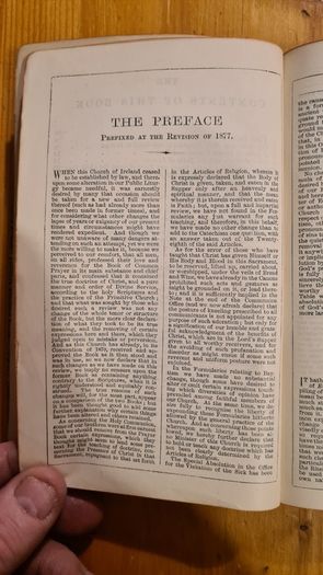 The Common Book Of Prayer. The Church Of Ireland Dublin Hardback.