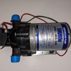 Water pump for caravan