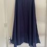 Stunning ASOS Navy skirt with slit UK 10 Image 3