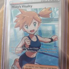 Pokemon Card Misty's Vitality