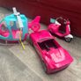 Barbie & friends, scooter , helicopter , car Image 3