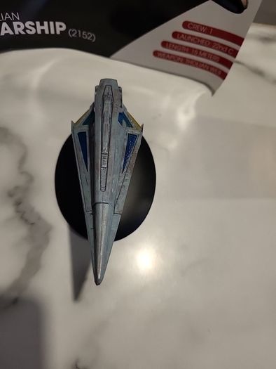 star trek eaglemoss tholian starship