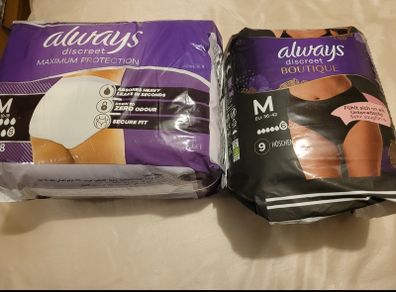 Always Discreet Boutique and Always Discreet pants new and sealed