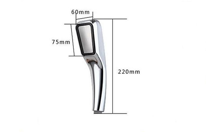 300 outlet plastic high pressure water saving rain square shower head