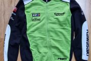 kawasaki zip-up top