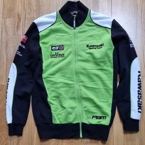 kawasaki zip-up top