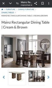 Harvey Norman Beautiful Dining Set