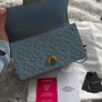 Authentic Pinko Love Bag - Light Blue Monogram Image 3
