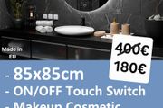 LED Bathroom Mirror Makeup Cosmetic Backlit Touch