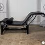1980s Vintage Reproduction Corbusier Lc4 Lounger Image 4
