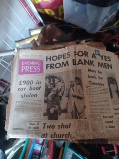 vintage newspapers