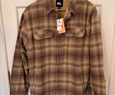 Quiksilver Sherpa Overshirt BNWT