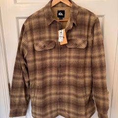 Quiksilver Sherpa Overshirt BNWT