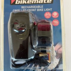 New rechargeable bike light