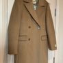 The Spitalfields Clothing Company luxury wool tan coat overcoat Image 9