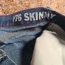 VANS off the wall V76 skinny blue denim jeans Size W 31 L 30 mens womens boys girls unisex A Image 7