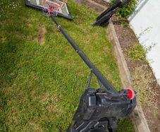 Free adjustable basketball net
