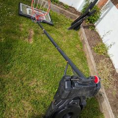 Free adjustable basketball net