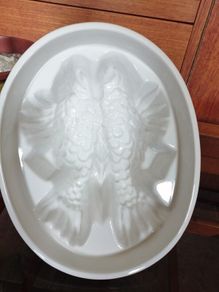 Vintage Kitchenalia Moulded Terrine Dish