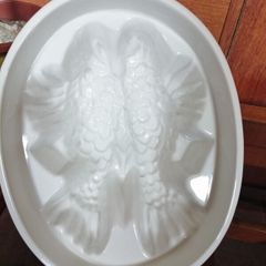 Vintage Kitchenalia Moulded Terrine Dish