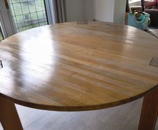 Circular Oak Table