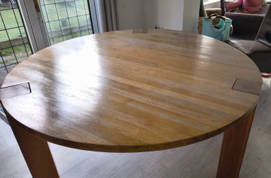 Circular Oak Table