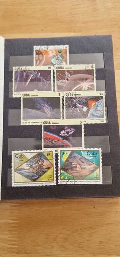 80's Cuba Post Stamps