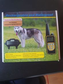 Dog training collar