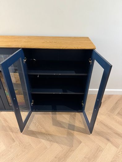 Cabinet with glass doors