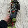 Playmate Teenage Mutant Ninja Turtles Out of the Shadows 11" Raphael Figure 2015 Right hand is too loose Used Please look at the pictures Image 6