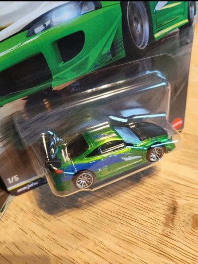 Hot Wheels Premium Fast And Furious 1995 Mitsubishi Eclipse Chase 1/5