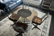 Retro Barget Table and Chairs