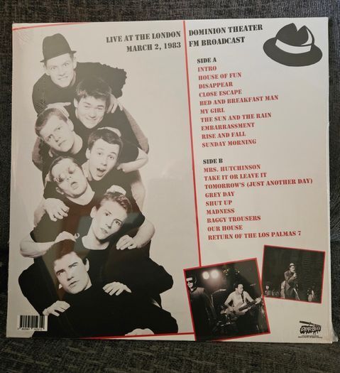 Madness "BBC Rock Hour 1983" Vinyl Album
