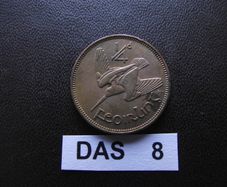 Irish Republic. 1939 Farthing. Nice condition!