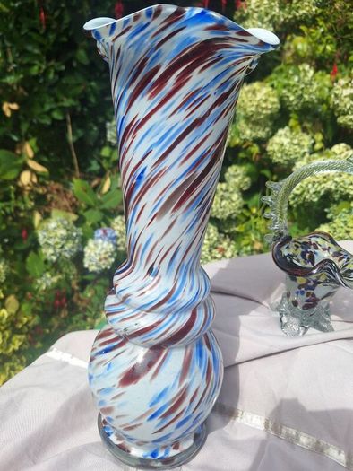 Trio of Murano Type Glaseware