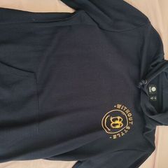 pull and bear dark navy small medium hoodie
