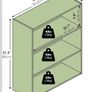 Bookcase / Shelving unit Image 2