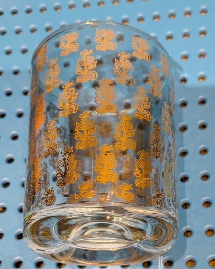 Decorative glass container
