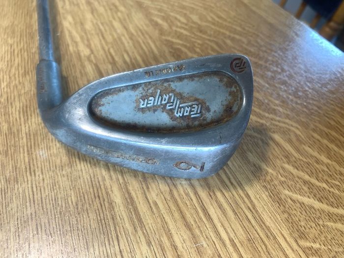 Set of golf clubs