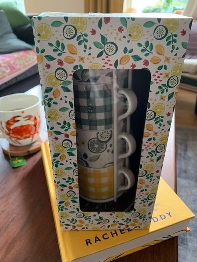 Matching bowls & cup set from Cades Design France (Brand New in boxes)
