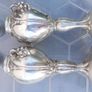 Antique Oxford Silver Plated Lead Salt and Pepper Shakers Image 8