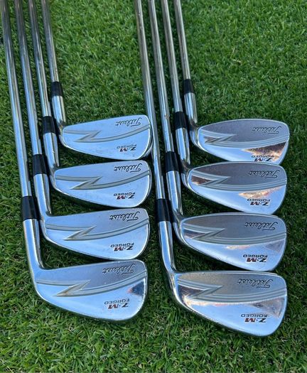 Full set of golf clubs
