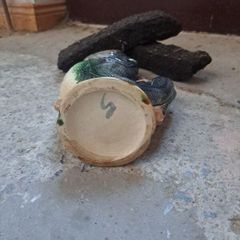 old fish jug vase