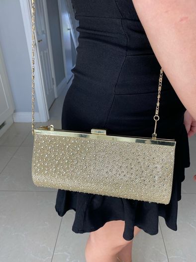 Gold Evening Bag