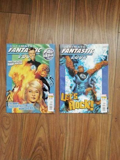ultimate fantastic four #1 & #2