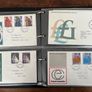 Collection of 80 UK First Day Cover stamps 1970 to 1979 in album with 10 extra pages Image 8