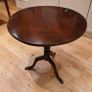 Georgian Mahogany Top Tripod Table Image 2