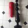 Large bolsius candle and decorative holder Image 2