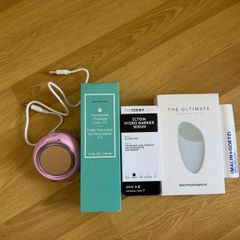 Skincare bundle Naturium The Inkey List Dermalogica FOREO