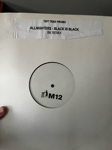 Allnighters - Black is Black 12" vinyl hard house